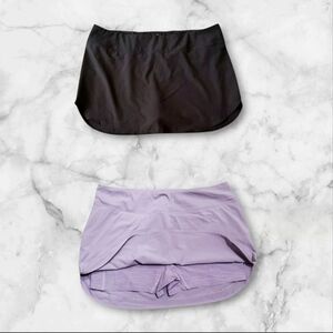 TWO - Pair of Athletic Skirt and Shorts Activewear Skort NWOT XL Gym Outdoor